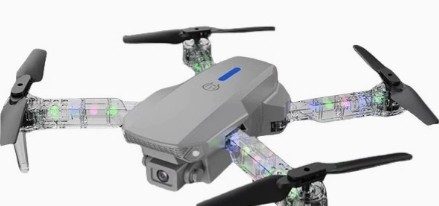 طائرة E88 بدون طيار بكاميرا مزدوجة 4K واتصال WiFi
